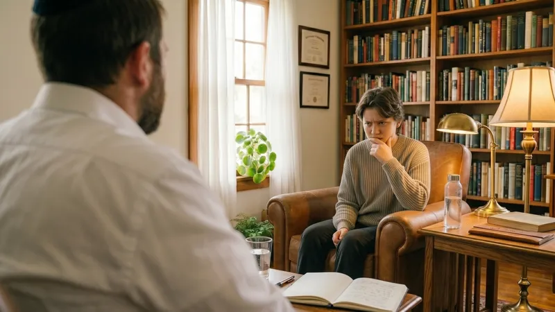 A teenager in a coaching session
